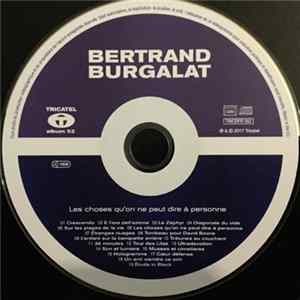 Bertrand Burgalat - Les Choses Qu'On Ne Peut Dire À Personne Album