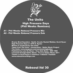 The Units / Motel Connection - High Pressure Days / H.E.R.O.I.N (Phil Weeks Remixes) Album