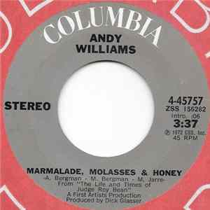 Andy Williams - Marmalade, Molasses & Honey Album
