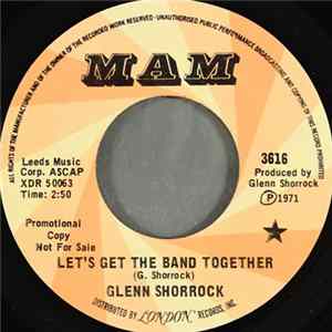 Glenn Shorrock - Let's Get The Band Together Album
