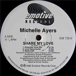 Michelle Ayers - Share My Love Album