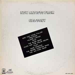 Various - New Artists From CBS/SONY Album