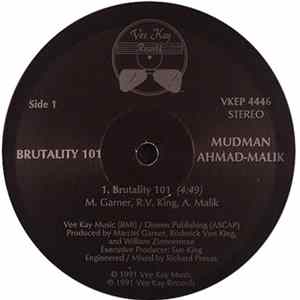 Mudman Ahmad-Malik - Brutality 101 Album