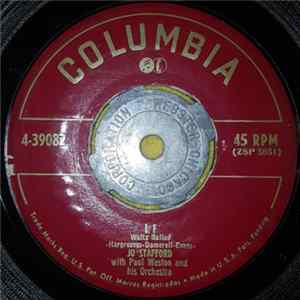 Jo Stafford With Paul Weston And His Orchestra - If / It Is No Secret Album