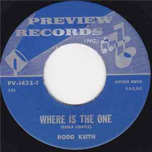 Rodd Keith, Dan Monday - Where Is The One / Mary Rita Album