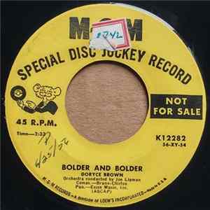 Doryce Brown - Bolder And Bolder Album