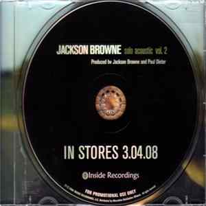 Jackson Browne - Solo Acoustic Vol. 2 Album