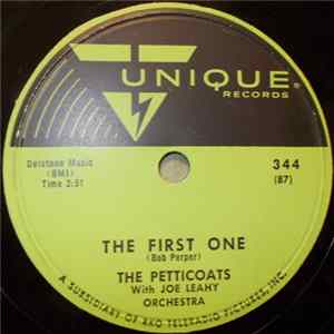 The Petticoats With Joe Leahy Orchestra - The First One / Motorboat Song Album