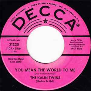 The Kalin Twins - You Mean The World To Me / Momma-Poppa Album
