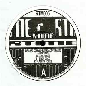 Sir Lord Commix - Retroactive (Part 3) Album
