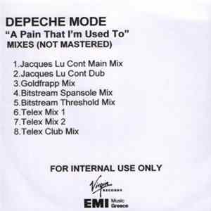 Depeche Mode - A Pain That I'm Used To Album