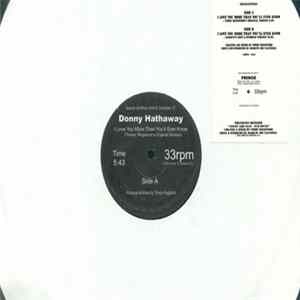 Donny Hathaway - I Love You More Than You'll Ever Know Album