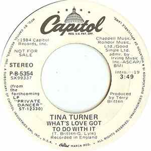 Tina Turner - What's Love Got To Do With It Album