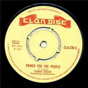 Clancy Eccles / The Dynamites - Power For The People Album