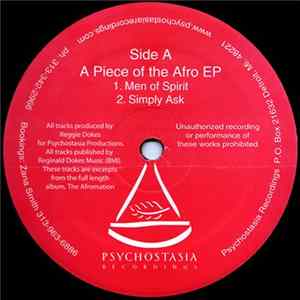 Reggie Dokes - A Piece Of The Afro EP Album