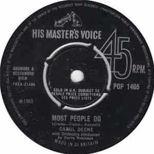 Carol Deene - Most People Do Album