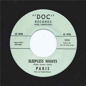 Steve Mancha / Paris - Did My Baby Call / Sleepless Night Album