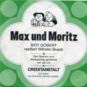 Boy Gobert Rezitiert Wilhelm Busch - Max Und Moritz Album