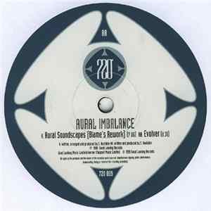 Aural Imbalance - Aural Soundscapes (Blame's Rework) / Evolver Album