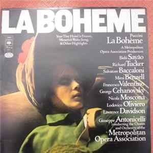 Puccini, Metropolitan Opera Association, Various - La Bohème - Highlights Album