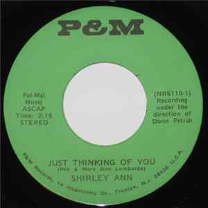 Shirley Ann - Just Thinking Of You Album