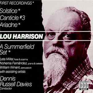 Lou Harrison / Dennis Russell Davies - Solstice / Canticle #3 Album