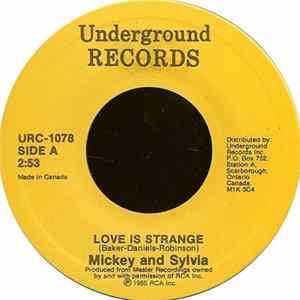 Mickey And Sylvia - Love Is Strange / Mommy Out De Light Album