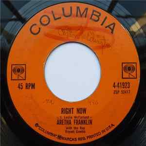 Aretha Franklin With The Ray Bryant Combo - Right Now / Won't Be Long Album