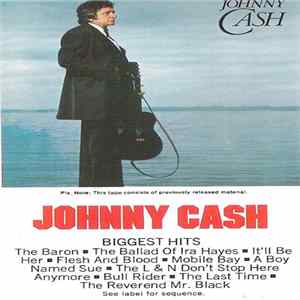 Johnny Cash - Biggest Hits Album