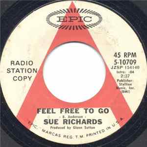 Sue Richards - Feel Free To Go / No Special Occasion Album