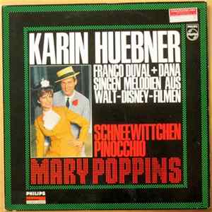 Karin Huebner, Franco Duval Und Dana - Melodien Aus Walt-Disney-Filmen Album
