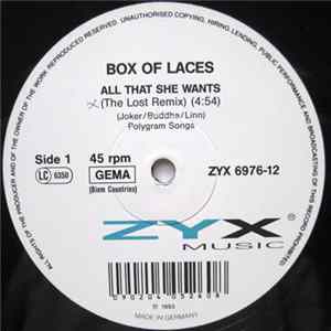 Box Of Laces - All That She Wants Album