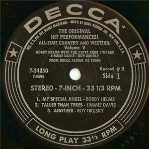 Various - All-Time Country And Western, Volume V Album
