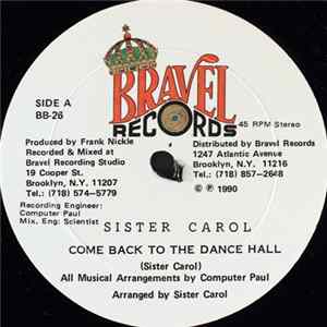 Sister Carol - Come Back To The Dance Hall Album