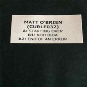 Matt O'Brien - Starting Over EP Album