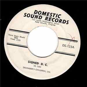 December's Children LTD. - Signed D.C. Album