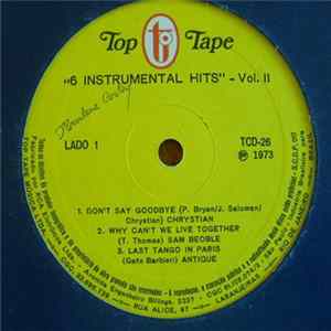 Various - "6 Instrumental Hits" Vol. II Album