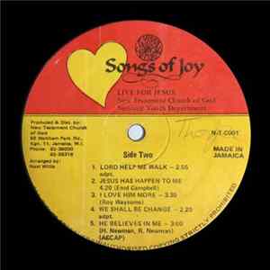 New Testament Church Of God National Youth Department - Live For Jesus Album