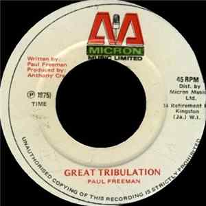 Paul Freeman - Great Tribulation Album
