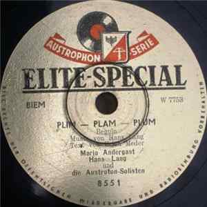 Maria Andergast, Hans Lang Und Die Austroton-Solisten - Plim - Plam - Plum / Die Straßen Einer Großstadt Album