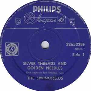 The Springfields - Silver Threads And Golden Needles Album