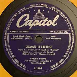 Gordon MacRae - Stranger In Paradise / Never In A Million Years Album