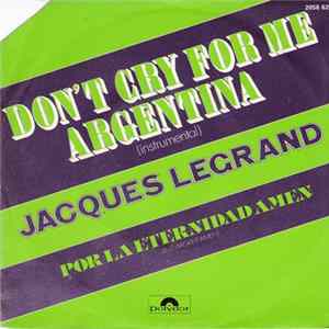 Jacques Legrand - Don't Cry For Me Argentina Album