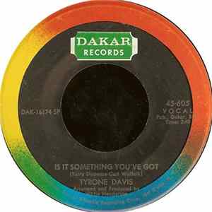 Tyrone Davis - Is It Something You've Got / Undying Love Album