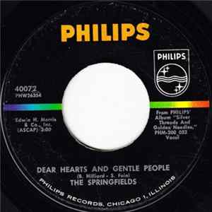The Springfields - Dear Hearts And Gentle People Album