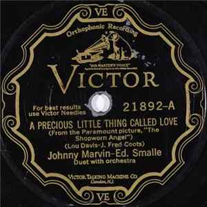 Johnny Marvin - Ed Smalle - A Precious Little Thing Called Love / Caressing You Album