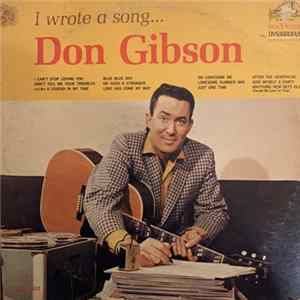 Don Gibson - I Wrote A Song Album