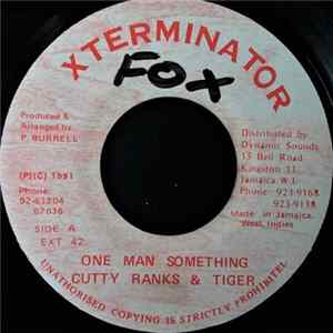 Cutty Ranks & Tiger - One Man Something Album