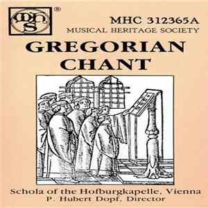 Schola Of The Hofburgkapelle, Vienna, P. Hubert Dopf - Gregorian Chant Album