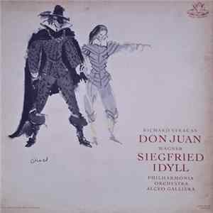 Siegfried Idyll, Alceo Galliera, Philharmonia Orchestra, Richard Wagner, Richard Strauss - Don Juan Album